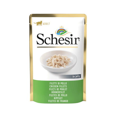 Hrana umeda pentru pisici Schesir Pui-File 85g